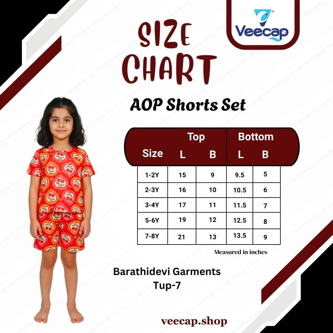 AOP Shorts set