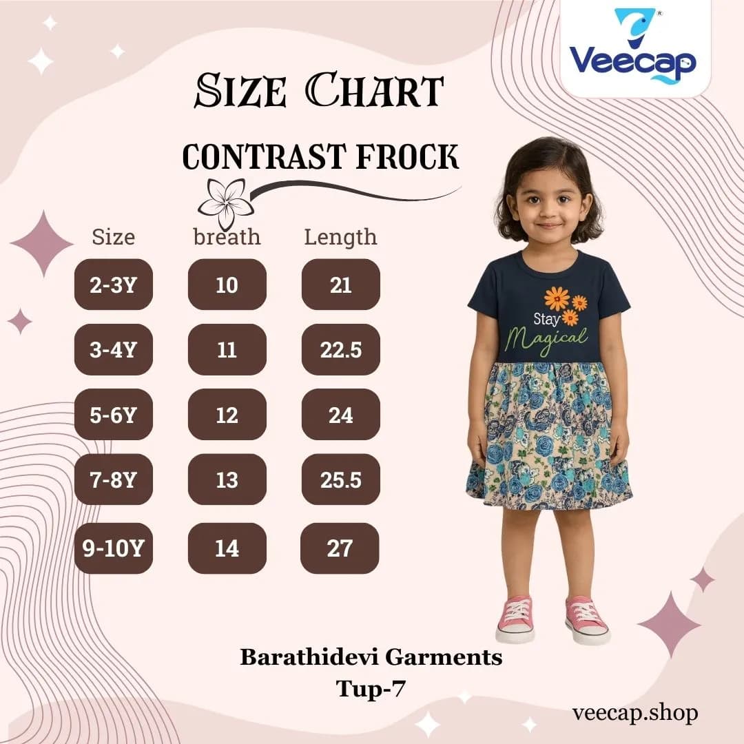 Contrast Sleeve frock