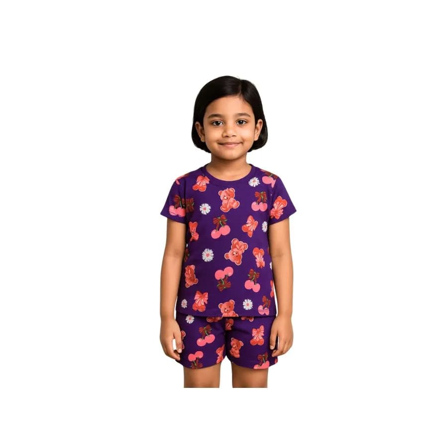 Kids AOP Shorts Set