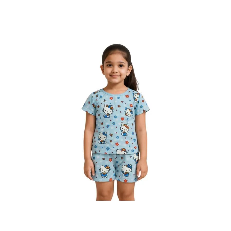 Kids AOP Shorts Set