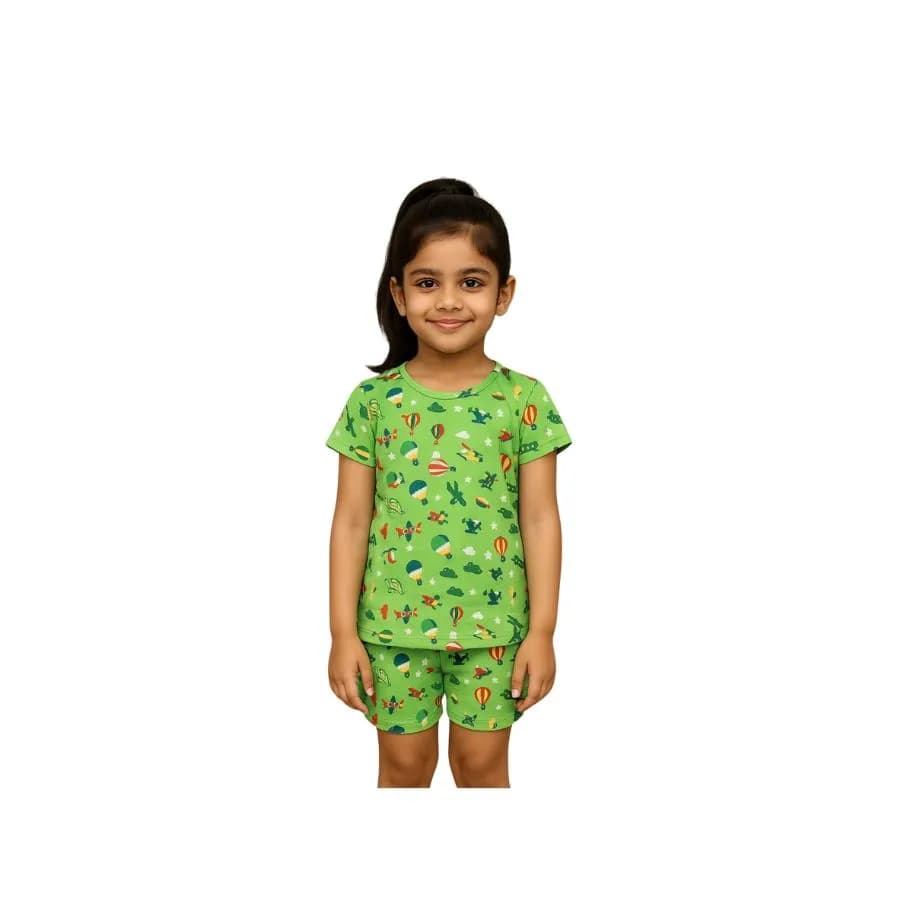 Kids AOP Shorts Set